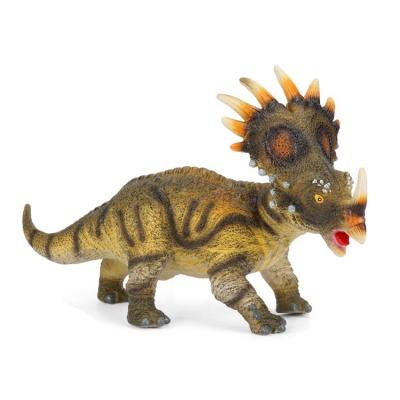 China Educative ; Interactive; Original Vocal Styracosaurus Highly Cost Effective Dinosaur Vinyl Factory Animal Toys for sale