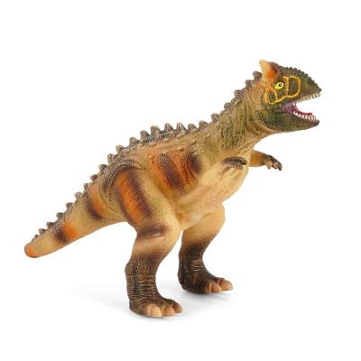 China Educative ; Wholesale High Quality Custom Vinyl Stuffed Carnotaurus Dinosaur Plastic Toy Interactive With IC Sound for sale