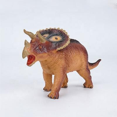 China Educative ; New Style Interactive High Quality High Cost Effective Plastic Triceratops Dinosaur Toys for sale