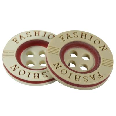 China Eco-Friendly Resin Dress Buttons Logo Top Quality Polyester Factory Custom Combination Dry Cleaning Outlet Buttons for sale