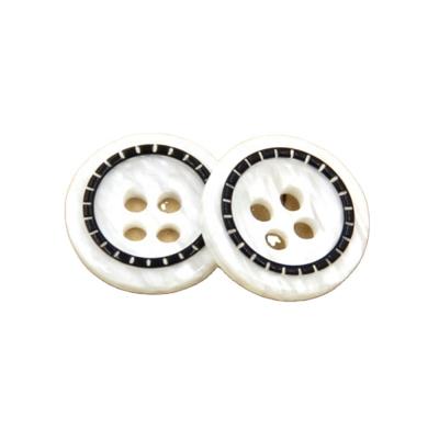 China Custom Made Dry Cleaning Resin Button Garment Accessories Shirt Resin Button With 4 Holes Craft Buttons for sale