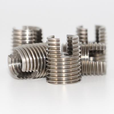 China Stainless Steel Screw Thread Insert Stainless Steel Threaded Inserts M5 Self Tapping Nuts for sale