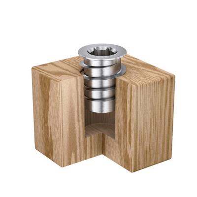 China Heavy Industry Wood Furniture Outside Zinc Alloy Metal Hex Socket Wire For Wood Funiture for sale