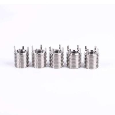 China Stainless Steel Key Inserts Temperature Resistant Internal Wide Stainless Steel Key-Locking Threaded Inserts for sale