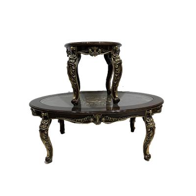 China Modern Tables Home Classic Furniturehome Furniture Glass Round Pedestal Coffee Tables for sale