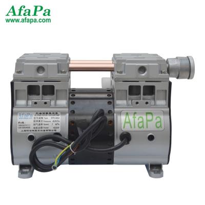 China 450W 100L/Min -98Kpa Small Medical Dry Vacuum Compressor for sale