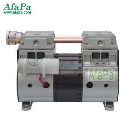 China Medical 320W 90L/min -92Kpa Oil Free Piston Vacuum Compressor for sale