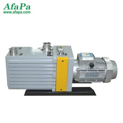 China Lubricated Refrigeration Rotary Air Vane Pump Two Stages for sale