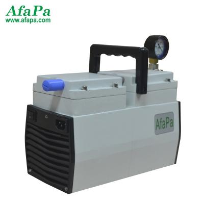 China Vacuum Distillation 180W 60L/min Oil Less Diaphragm Vacuum Compressor for sale