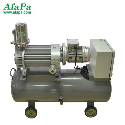 China Pharmaceutical Industry Dry Screw Central Vacuum System With Vacuum Tank for sale