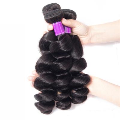 China Loose Wave Cuticle Aligned Hair 100% Loose Wave Bundles Raw Cambodian Virgin Hair For Sale for sale