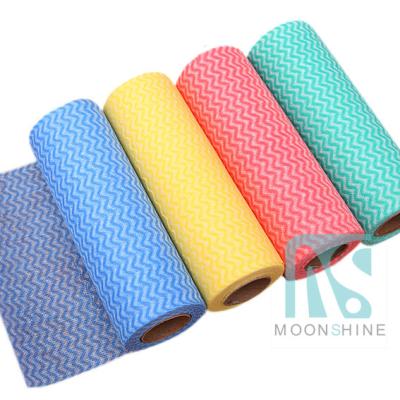 China Viable tacky tissues in non woven wooden pulp roll or rag for sale