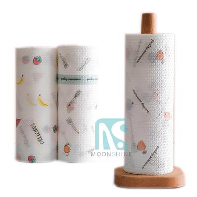 China Sustainable china manufacturer industry or wholesale heavy duty home and dry wiper passes and kitchen cleaning rags in roll for sale