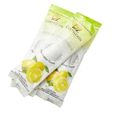 China Disposable Hot And Cold Refreshing Wet Cleaning Towels Wipe Moist Towelette for sale