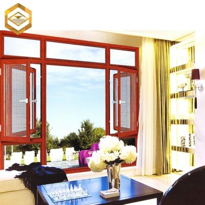 China Swing schuco high quality profile french aluminum window for sale