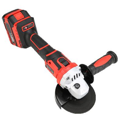 China 2000mAh 20V Lightweight Portable Professional Electric Cordless Angle Grinder for sale