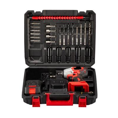 China 36V 2A Light Driver Electric Tool Battery Cordless Impact Wrench Set for sale