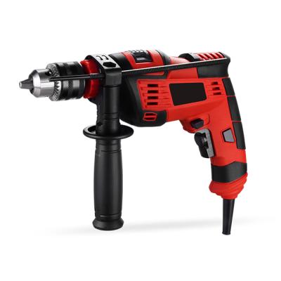 China Lightweight Professional Electric Power Tools 13mm Metal Chuck Soft Handle 750W Impact Drill for sale