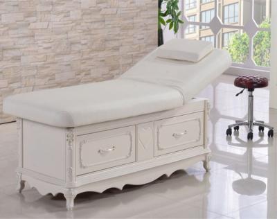 China Traditional Wholesale New Chinese Style Wooden Body Treatment Beauty Bed For Beauty Salon Massage Table For Beauty Salon for sale