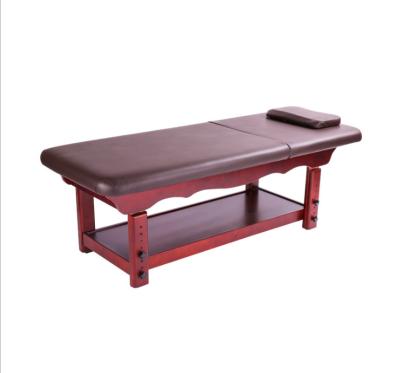 China Adjustable head best selling wooden massage table, adjustable facial bed for beauty salon for sale