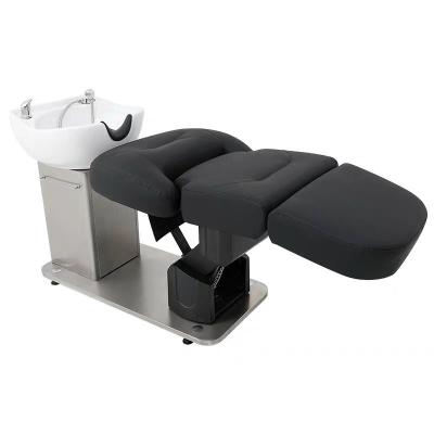 China Modern Fix Salon Shampoo Chair Hair Salon Electric Reclining Shampoo Wash Chair for sale