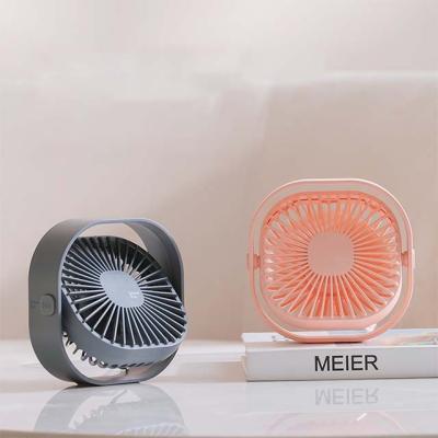 China Hot Selling Lightweight Type-c Personal Wind Speed ​​Desktop Fan Amazon Use 3 Low Decibel Mini Desktop USB Electric Fan Power Supply Fan for sale