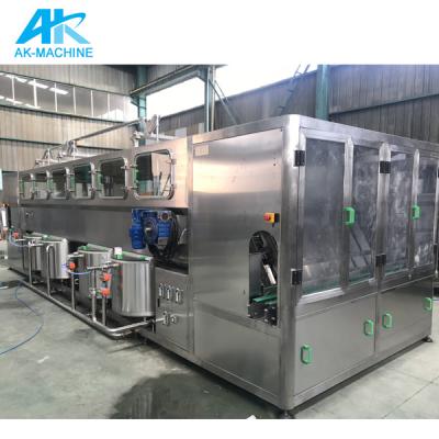 China Beverage 2 Year Warranty Pure Water Filling Machine / Equipment / Production Line Barreled 5 Gallon Machine for sale