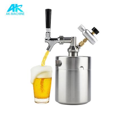 China Beer ; Full Keg Beer Kegs / 2L 4L 5L 10L Stainless Steel Empty Beer Keg Coffee Dispenser / Keg Beer for sale