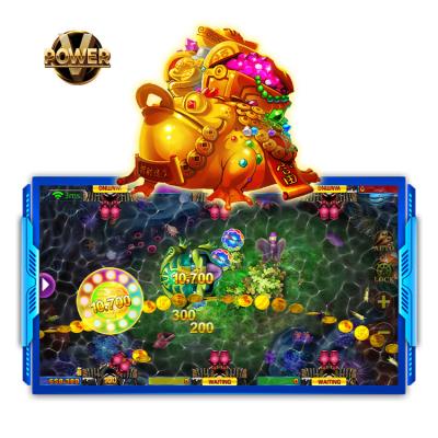 China Metal + Acrylic / Customize New Arcade Games Vpower Fish Hunter Customized USA Game Mobile Phone App Fishing Online Fishing Game for sale