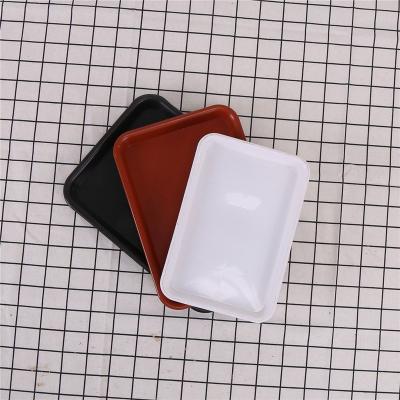 China Large Shallow Country Plastic Rice Seeding Tray Plastic Garden Flower Tray for sale