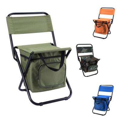 China Lightweight OEM Customized Logo Foldable Beach Chair With Umbrella Fishing Camping Metal Outdoor Furniture for sale