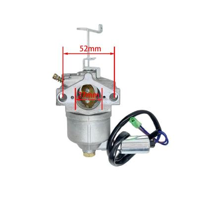 China High quality aluminum alloy MZ360 carburetor with VE val solenoid fit 185F EF6600 MZ360 150cc ATV150 GL150 gasoline generator p27 carburetor for sale