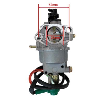 China Factory Supplier GX390 Carb Aluminum Carburetor Fits For 190F GX420 6.5KW 188F GX390 5KW Gasoline Generator Spare Parts for sale