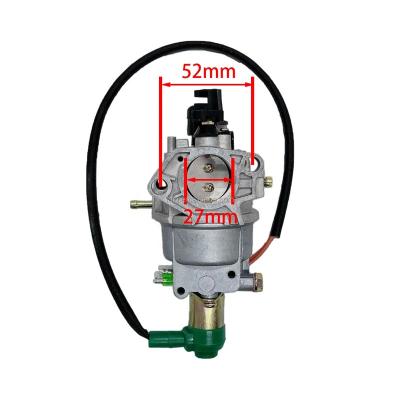 China 188F Alloy Carburetor 5kva 8kva Aluminum Auto Carburetor Fits For GX390 188F GX420 190F Generator Spare Parts for sale