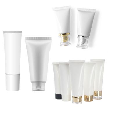 China 3ml 20ml 30ml 50ml 100ml 120ml 150ml 200ml 300ml 350ml Hose Cosmetic Plastic White Soft Aluminum Empty Cosmetic Tube In Stock for sale