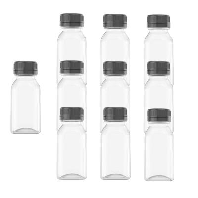 China 120ml 4oz 8oz 250ml 350ml 480ml 500ml 1000ml clear biodegradable plastic beverage pla bottle for juice water for sale