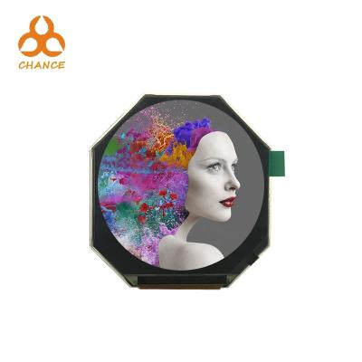 China Circular display 3 inch 480*480 RGB 24bit+SPI round tft lcd 3 3 inch for sale