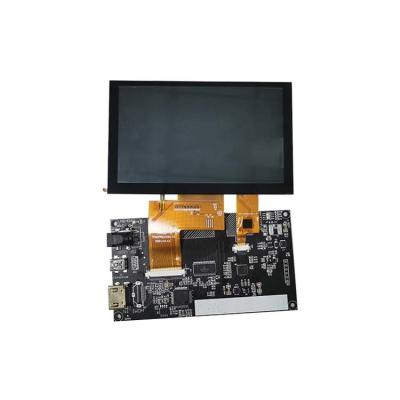 China 5 inch 800*480 RGB IPS full viewing angle tft touch lcd interface with HDM-I panel 5 for sale