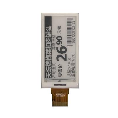 China 2.13 Inch EPD 104X212 Resolution E Ink SSD1675AZ IC E Paper Hot Sale Now for sale