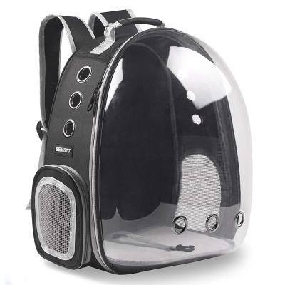 China Eco-Friendly Pet Bubble Backpack For Small Dogs Puppy Cats Bunny Transparent Capsule Backpack For Travel Hiking And Outdoor Use for sale