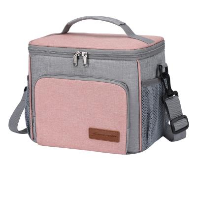 China Waterproof Custom Small Tote Cooler Thermal Insulated Food Bags Portable Picnic Lunch Box Bag for sale