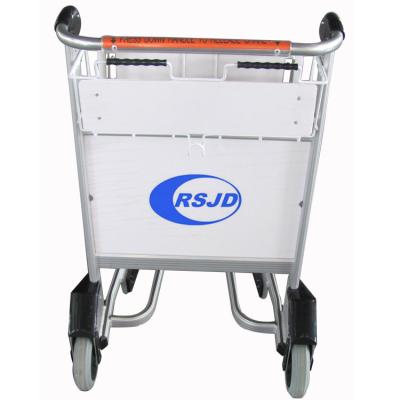 China Heavy Duty Easy-Carrying Airport Luggage Cart For Airport Use for sale