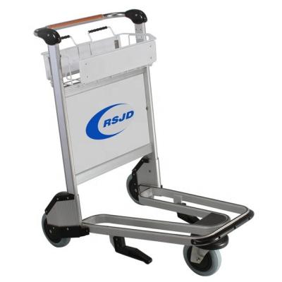 China Aluminum Tools 250kg Hubei Hand Brake Airport Trolley Trolley for sale