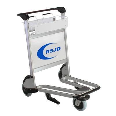 China Tools 3 Wheel Passenger Luggage Airport Trolley With Hand Brake for sale