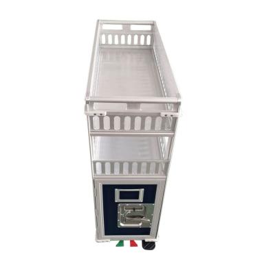 China New Railway Storage Train Sales Catering Food Meal Cart for sale