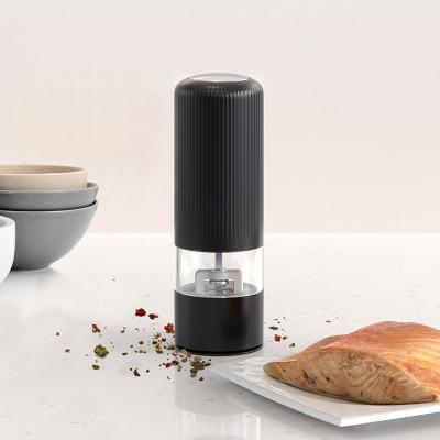 China Sustainable High End Technology Manufacture Led Light Will Also Automatically Rotate Duringabs Tritan Electric Pepper Grinder Kitchen for sale