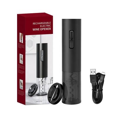 China Newest Rechargeable Bar Home Accessories Barware Party Wine Opener Automatic Electric Wine Bottle Opener Wine Opener for sale