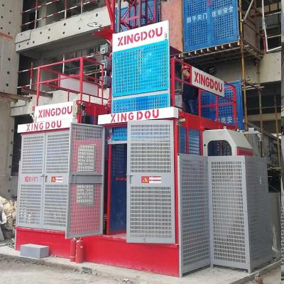 China Construction worksÂ   Electric Material Transport Lift Electric Construction Platform Lift for sale