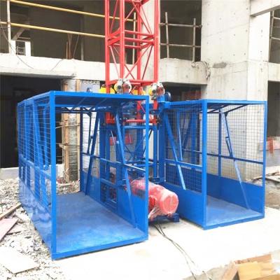 China Building material stores brick lifter cement machine lifting materials hoist cargo lift for construction for sale