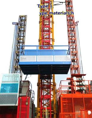 China Construction Site Open Top Construction Site Materials Lifting Elevator Rack Pinion Materials Lift Transport Platform Elevator for sale